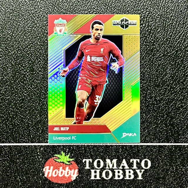 JOEL MATIP /10 GOLD REFRACTOR DAKA HOLOCENE TEAM SET 2022-23 LIVERPOOL