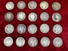 Lot of 20 Barber & Mercury Dimes Various Dates 1900-1945