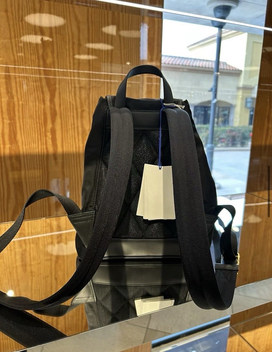 ailesさん専用BURBERRY カバン Burberry Enfield Woman Backpack Black Nylon New 81092451 | eBay