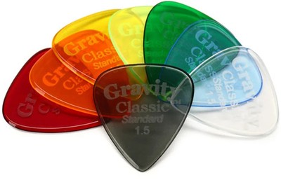 Gravity Picks Classic Standard Guitar Picks - 1.5mm (8-pack)