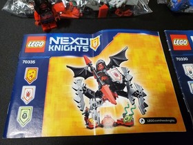 LEGO Nexo Knights - Lavaria (70335) & Clay (70330) - 100% Complete