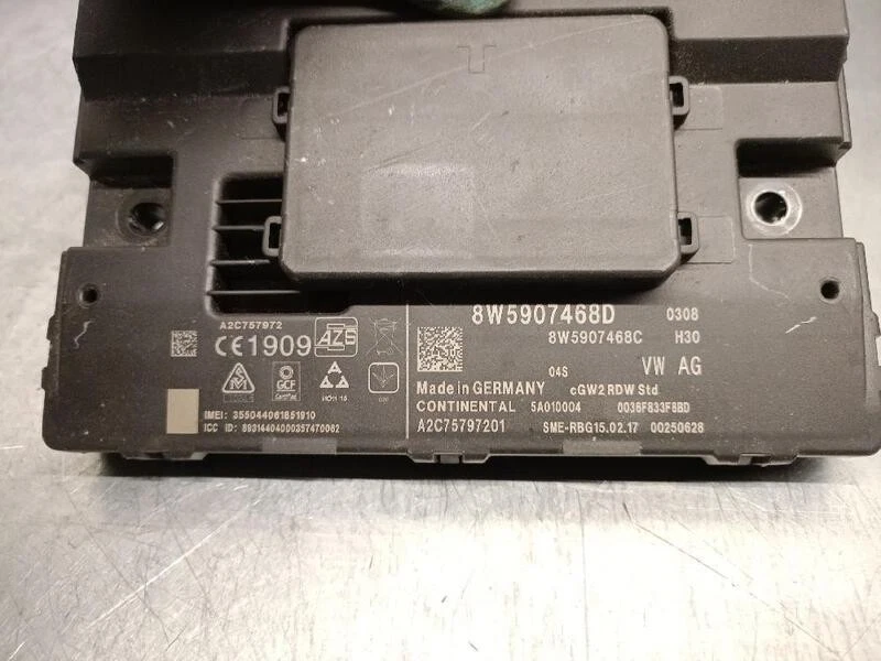 8W5907468D modulo elettronico per AUDI A4 B9 AVANT (8W5 8WD) 2.0 TDI 5377845 - Immagine 4 di 4