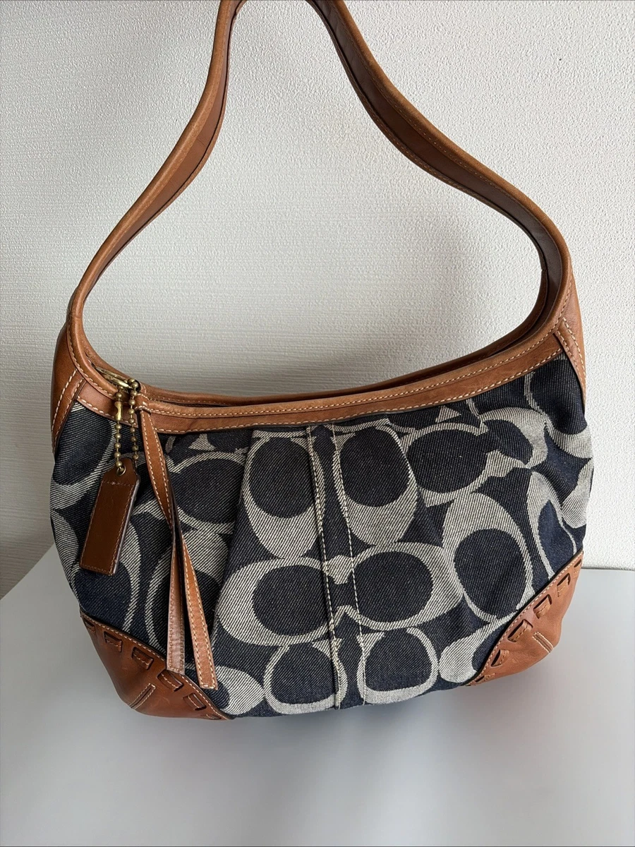 Coach Hobo Handbags & Bags Denim Exterior for Women for sale - eBay