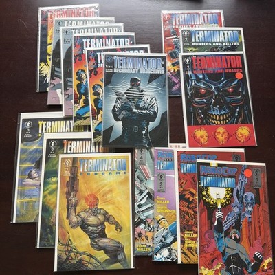 Terminator Lot of 16 Comic Dark Horse Robocop Vs 1-4 Endgame 1-4 &More Miller NM