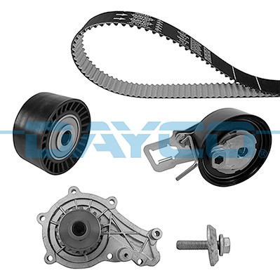 Dayco KTB600 Kit Cinghia Dentata Distribuzione, Qualità Originale, Per Auto, Furgoni E Macchine Movimento Terra