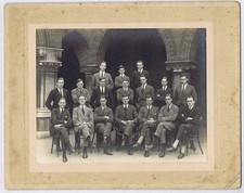 Group of Named University Students Vintage Photo 1922 by Russell of Wimbledon