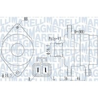 Magneti Marelli 063732128010 Generator