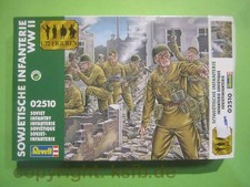 1:72 Revell #2510 WKII Sowjetische Infanterie Rußland Soldaten Maxim MG Figuren