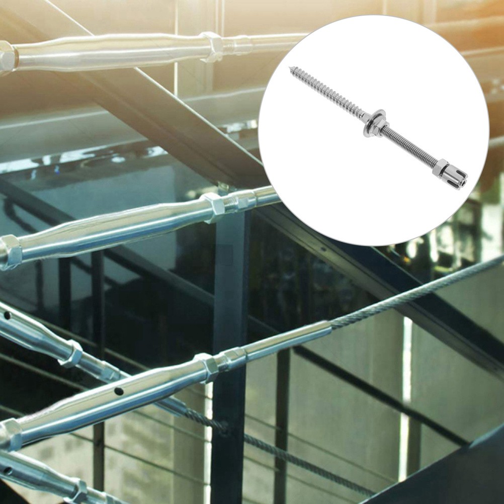 Tornillo de alambre de enrejado de uva fijación de cable anclaje de vid jardinería escalada