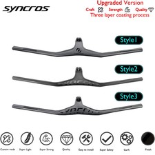 Manubrio mountain bike in carbonio FRASER IC SL -17 gradi barra bici integrata