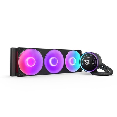NZXT Kraken Elite 360 RGB AIO Liquid CPU Cooler- Black RL-KR36E-B2