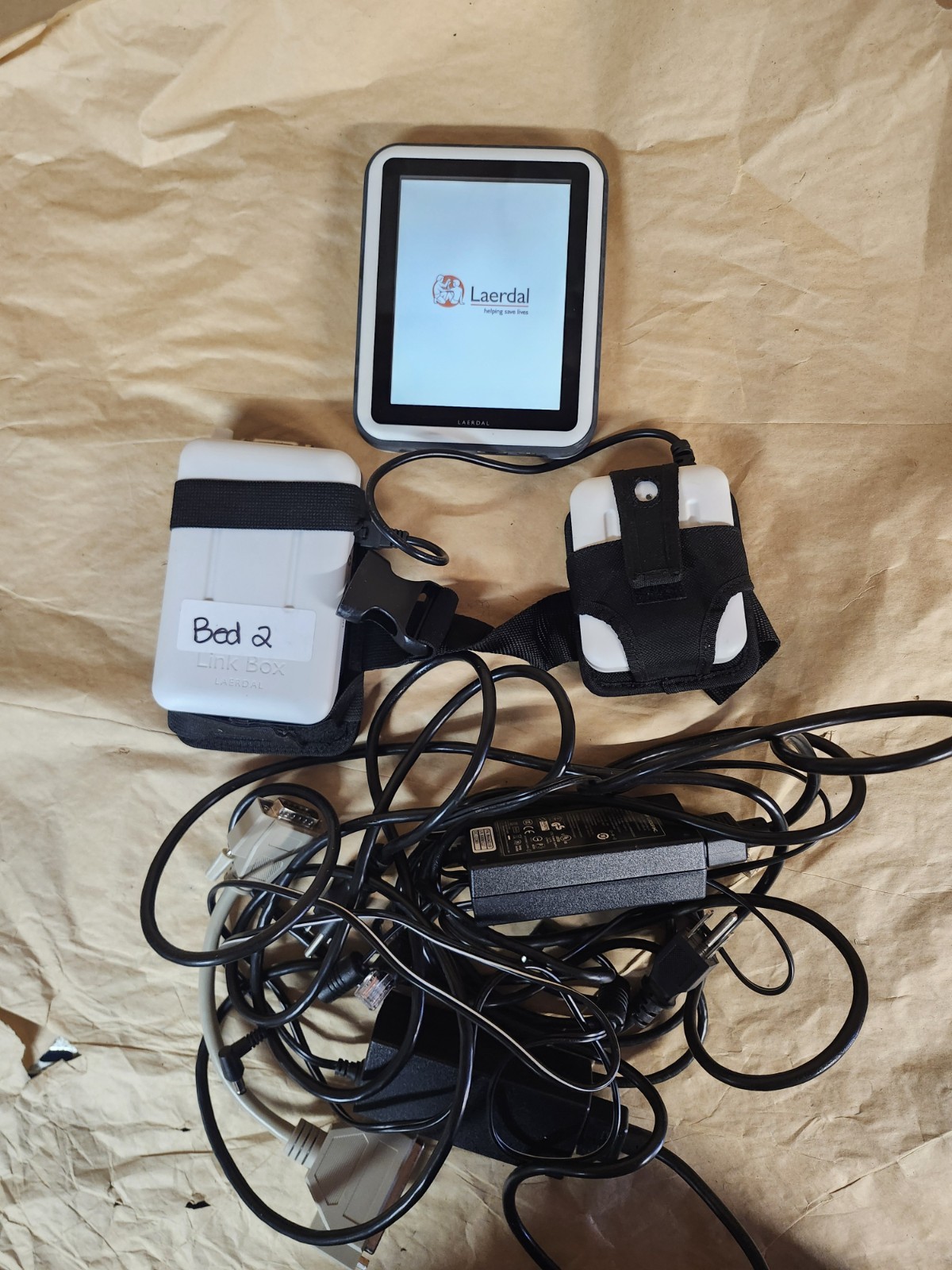 Laerdal Simpad  200-30150 & Link Box and Battery Pack