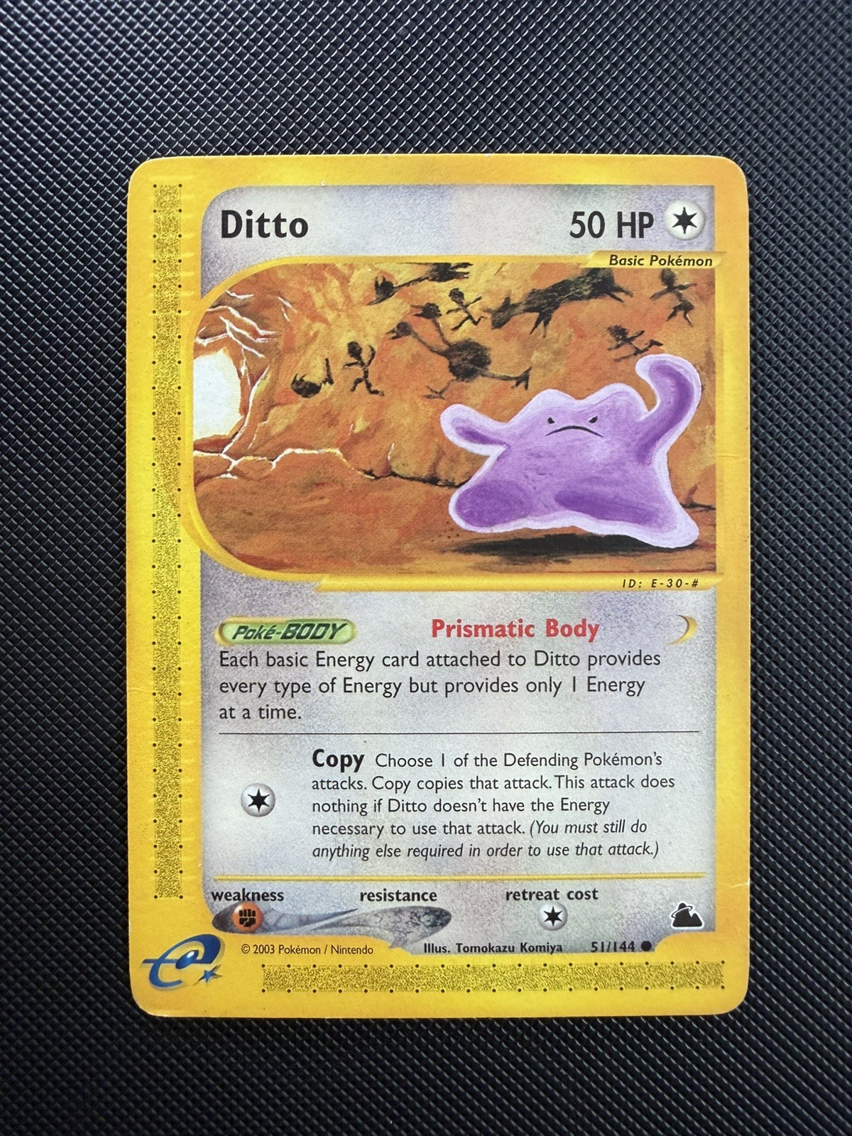 Ditto 51/144 Non Holo Skyridge - Pokemon Card - E-Reader Series MP