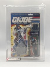1989 Hasbro G.I. Joe Stretcher Series 9 34 Back AFA 85 80 85 90 Vintage Figure