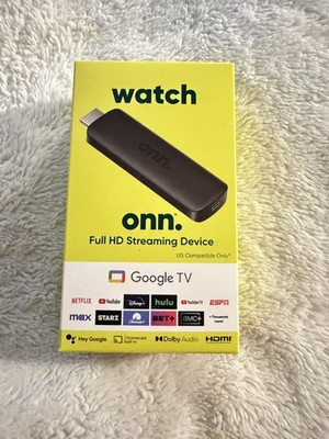 Onn Google TV Full HD Streaming Device 2K (2023 Model) (100133520) - NEW 