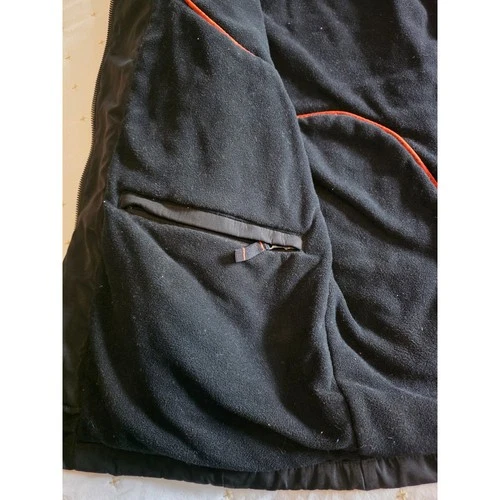 Weatherproof Garment Company Mens Black Fleece Lined Hooded Jacket Outdoor Coat image 5