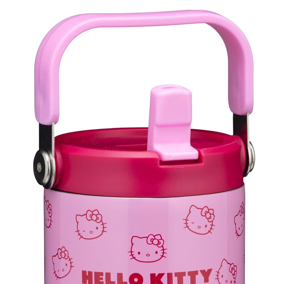 Kids Hello Kitty Hydrate Double Wall Drinking Tumbler With Flip Straw 640ml — 第 4/4 张图片