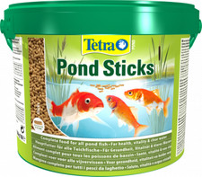 Tetra Pond Sticks 10 Liter - Futtersticks Hauptfutter für alle Teichfische Teich