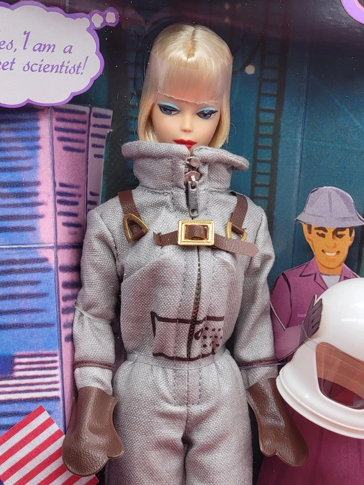 Barbie My Favorite Career Astronaut Rocket Scientist 1965 2009 reproducción 4474 Foto 3 de 4