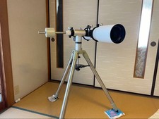 Kasai Trading BLANCA-125SED Refractor Telescope w/ Eyepiece Mount Tripod Japan