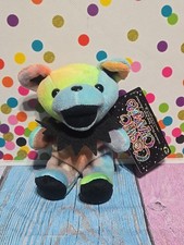 Grateful Dead Bean Bear Collectibles Cosmic Charlie Liquid Blue 7" Plush NWT