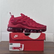 Nike Air VapoMax Plus Triple Red M9/W10.5 CW6973600
