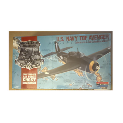 VTG Monogram Grumman TBF Avenger Ghost Squadron 1:48 Airplane Kit #5210 Sealed