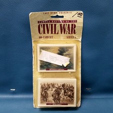 NOS Tuff Stuff Famous Battles Of The Civil War 100 Card Set Series 1 Sealed 1991