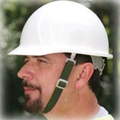 Adjustable Chin Strap with Four Attachment Points for Hard Hat Safety Helmets