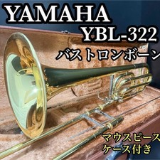 YAMAHA YBL-322 Bass Trombone Used with Case Mouthpiece