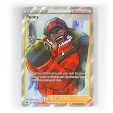 Pokemon - Peony - 197/198 - SWSH Chilling Reign - Full Art Trainer Card