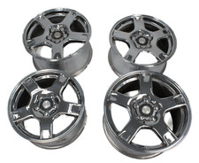 Corvette C5 1997 1998 1999 Chrome 17x8.5 18x9.5 Staggered Wheels 9592524 9592525