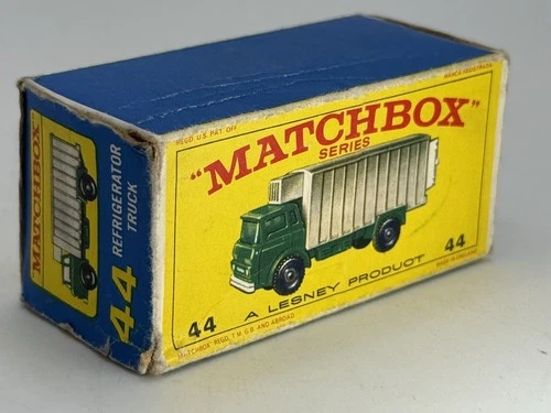 Original Matchbox Lesney BOX ONLY 44c Refrigerator Truck 1967 free shipping