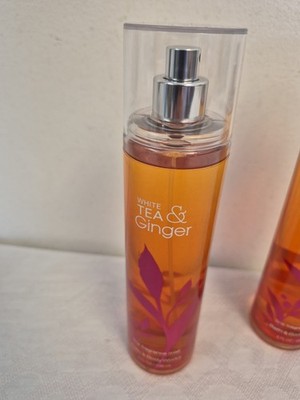 Bath & Body Works White Tea & Ginger Flashbacks 8 oz Fine Fragrance Mist Retired