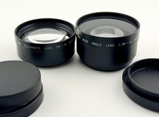 Kalimar Wide Angle  Telephoto Lens With Case For Canon Sure Shot AF-35M II