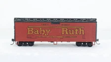 HO Scale Athearn Baby Ruth 40' Wood Reefer W/ Kadees NADX 5342 #2