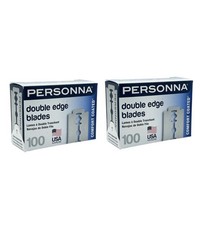 PERSONNA Barber Comfort Coated Double Edge Razor Blade BP9020/2 Pack Made In USA