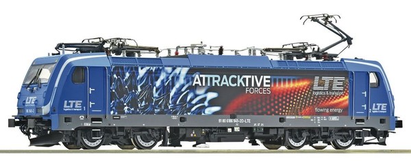 Roco 7520195, BR186 Attracktive Services, Lte, Digital + Sound, Neu & Ovp, H0 AC-image