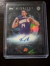 2025-26 Topps Midnight - Midnight Sun Signatures Rookies Koby Brea #MSR-KB Suns