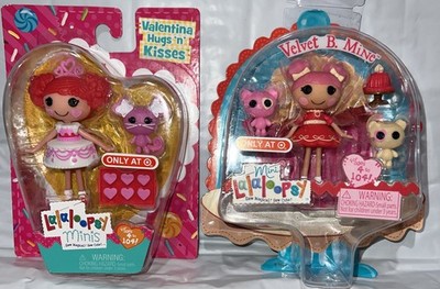 Lalaloopsy Target Exclusive Valentina Hugs  N  Kisses & Velvet B.Mine Mini Doll