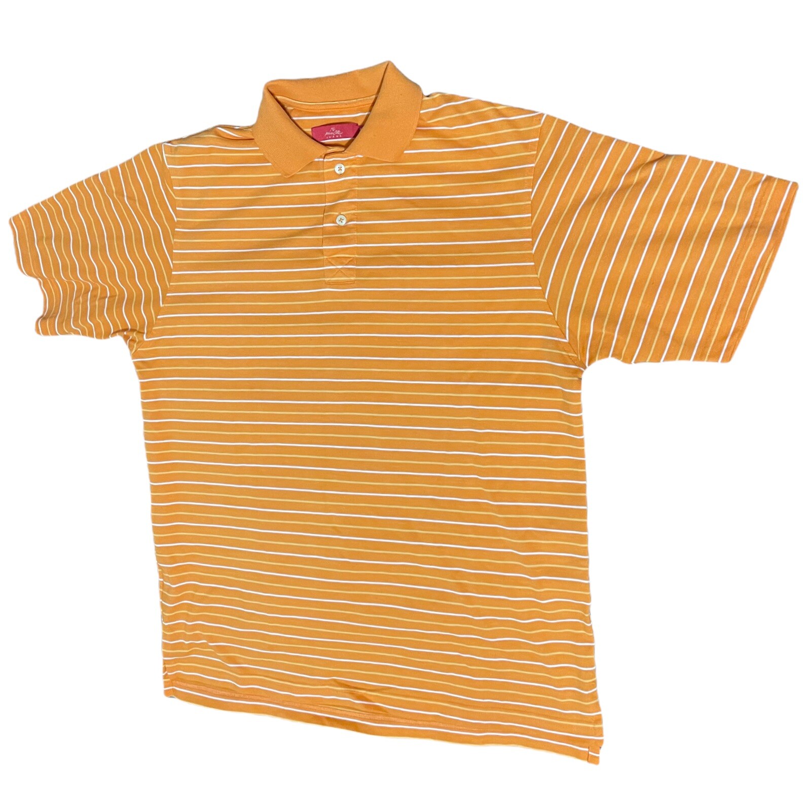 Calle Jeans Colombia Polo Mens Naranja Orange Large | eBay