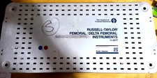 11-2077 Russell Taylor Femoral Delta Femoral Surgical Instrument Kit Set