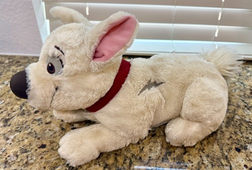 Disney Bolt Plüsch liegender Welpe Hund Lighting Strike Disney Store exklusiv 14 Zoll