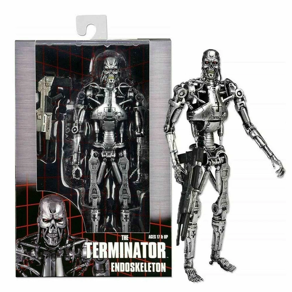 NECA Terminator ENDOSKELETON T800 action figure 7-Arnold-Schwarzenegger model - Image 2 of 4