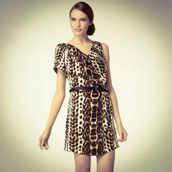 Just cavalli top leopard dress