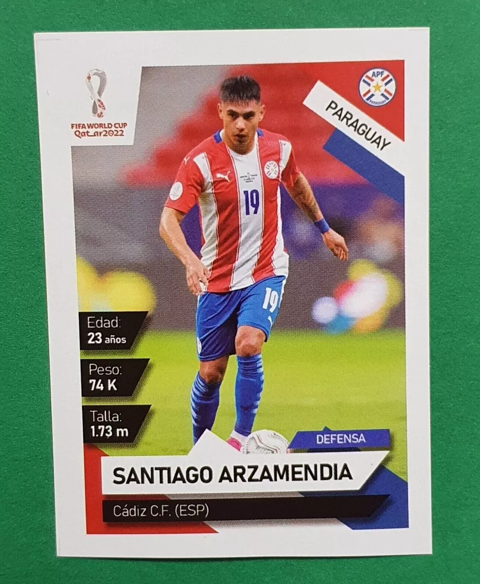 2022 EO South America Qualifiers FIFA Qatar #101 SANTIAGO ARZAMENDIA  Paraguay