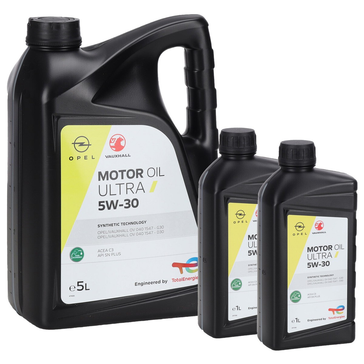 7L 7 Liter ORIGINAL OPEL Motoröl ULTRA 5W30 OV 040 1547 -G30  