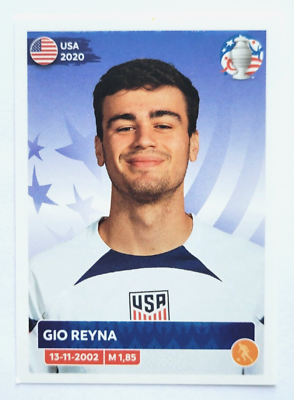 2024 COPA AMERICA USA Panini Sticker #184 USA16 GIO REYNA USA | eBay
