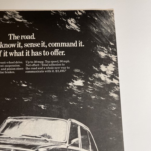 Vintage 1971 Renault 16 Print Ad Road Love Take Of It What It Has To Offer - Picture 3 of 7