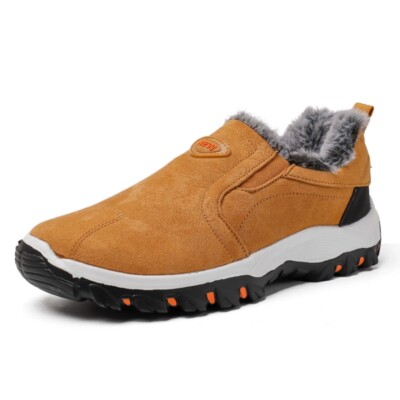 Men's Outdoor Moccasin Keep Warm Sneakers Comfortable Lightweight Casual Shoes